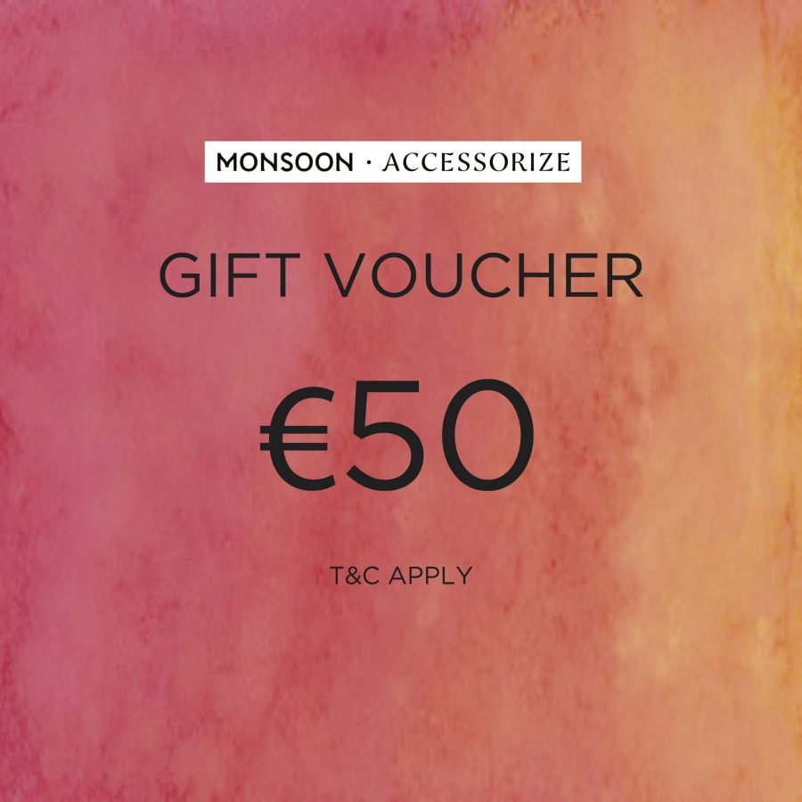 €50 Gift Voucher Monsoon Accessorize Malta