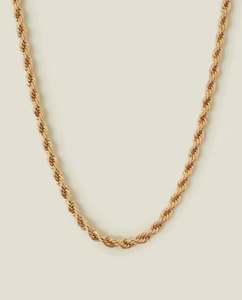 Berry Blush Twisted Rope Necklace