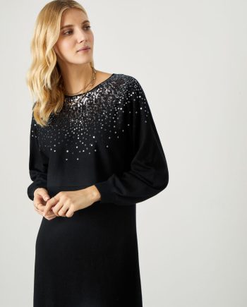monsoon knitted jumper dress