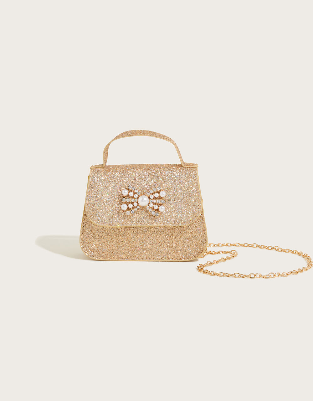 Pearl bow glittery bag - Monsoon Accessorize Malta