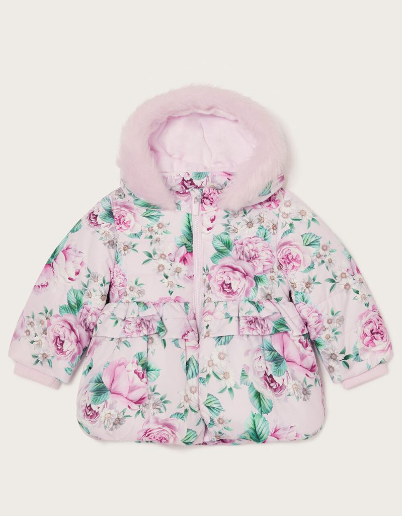 Baby floral padded coat - Monsoon Accessorize Malta