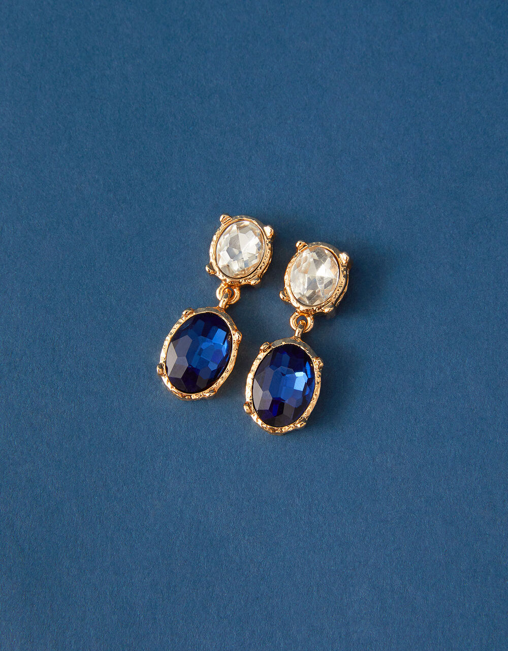 Oval statement short drop earrings Monsoon Accessorize Malta