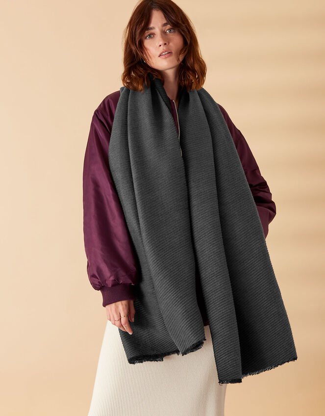 Ribbed twotone blanket scarf Monsoon Accessorize Malta