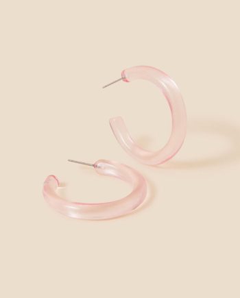CLEAR RESIN HOOPS