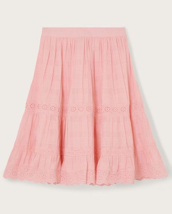 Boutique netta unicorn lace insert skirt