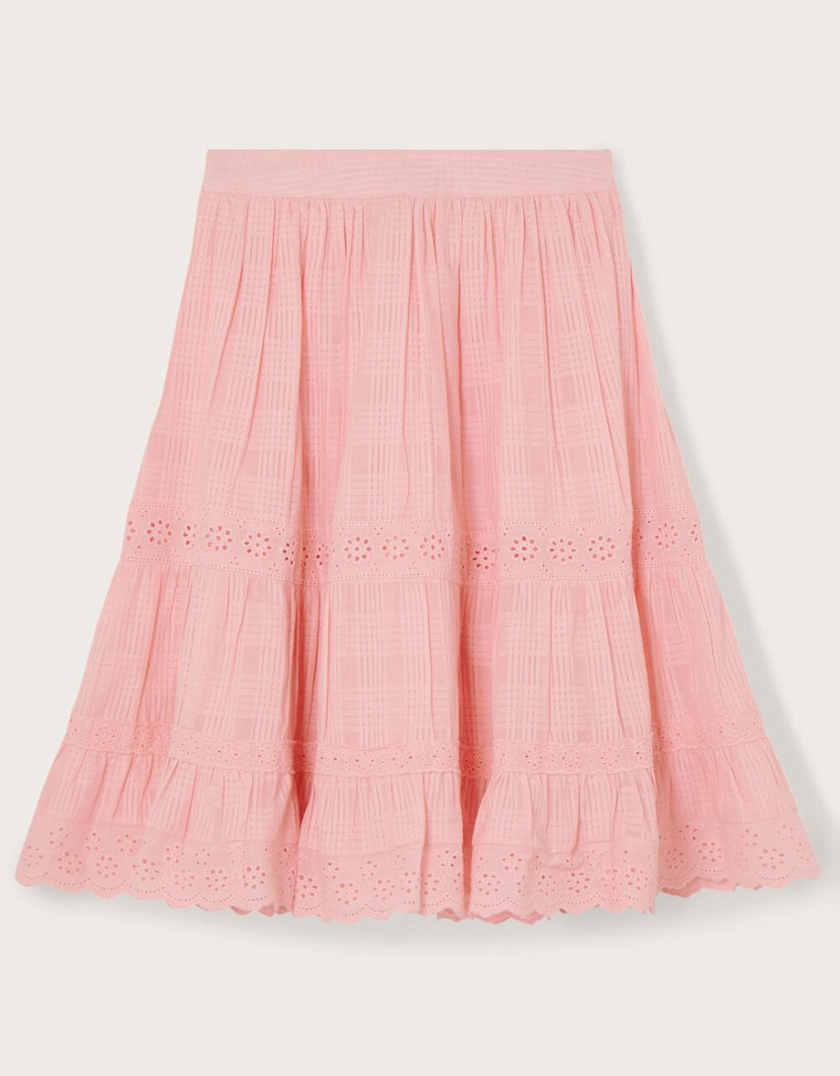 Boutique netta unicorn lace insert skirt