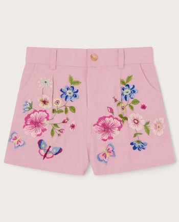 Boutique zena embroidered shorts