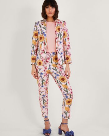Leilah floral print trousers