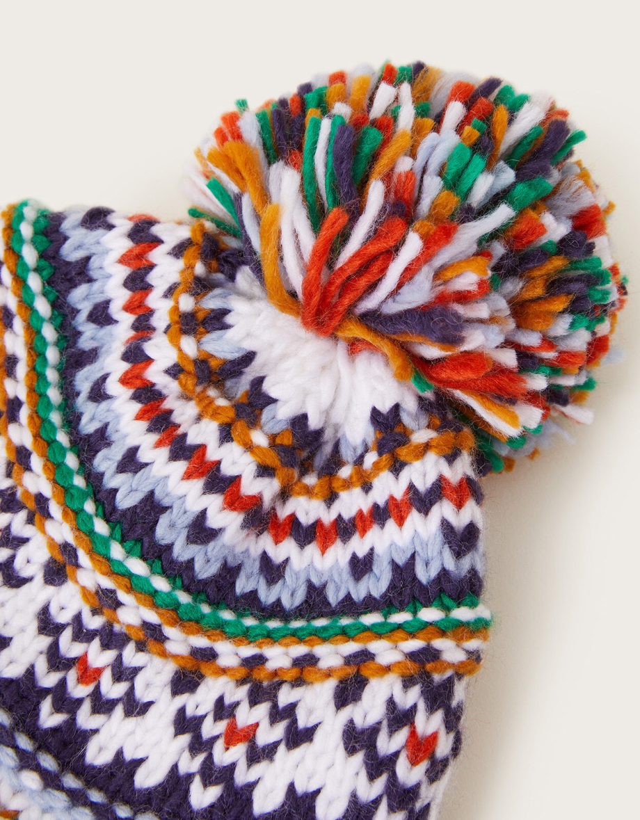 Ronnie stripe hat multi