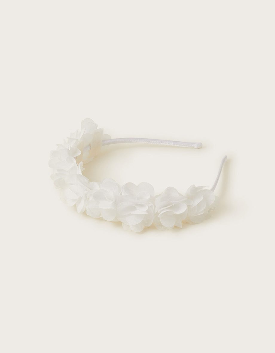 Ruffle bridesmaid headband