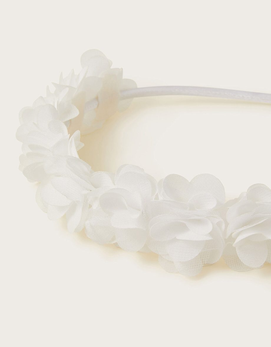 Ruffle bridesmaid headband