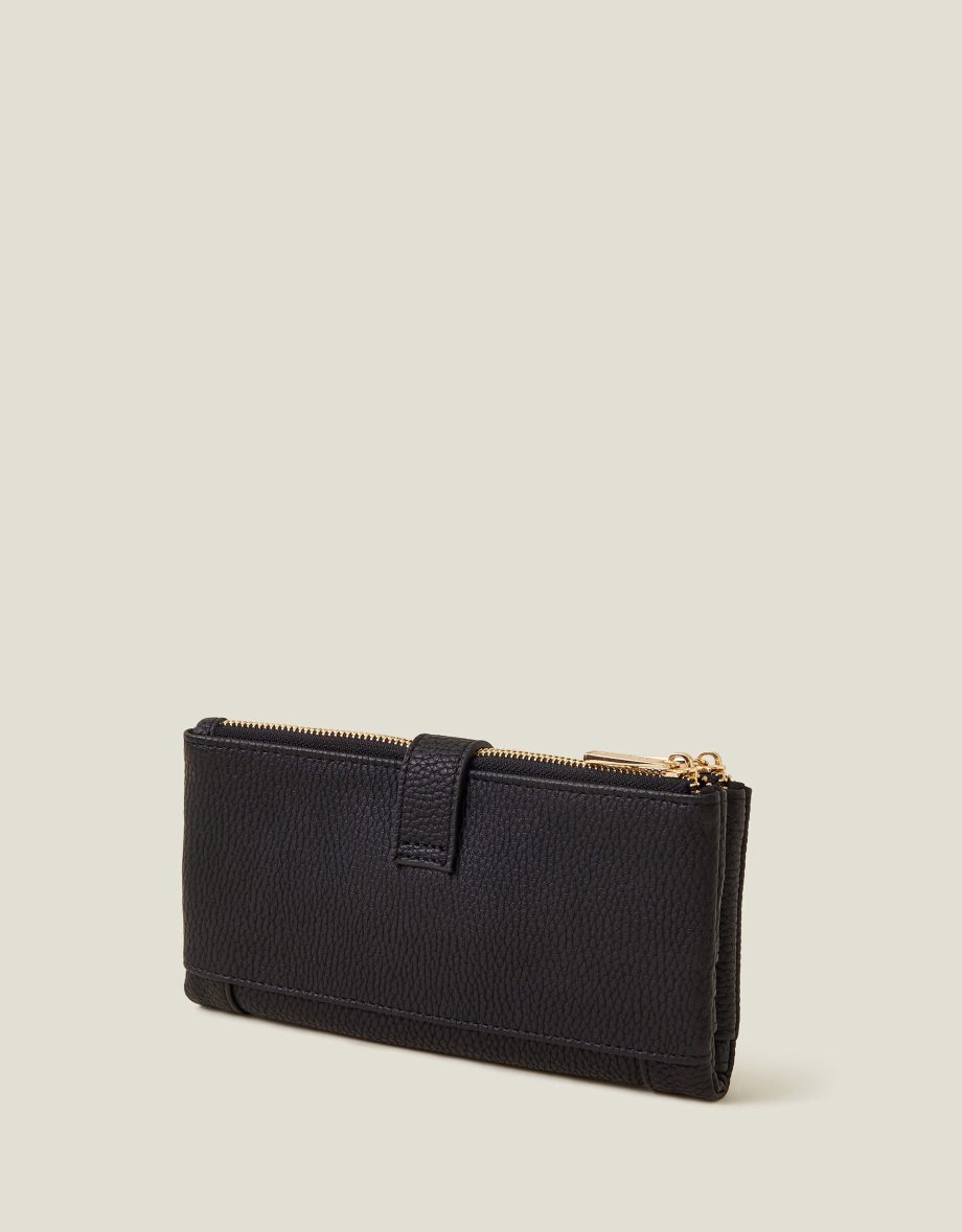 PUSH LOCK WALLET BLACK