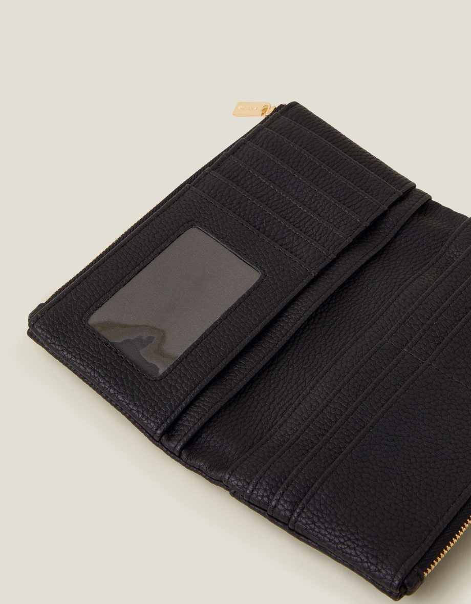 PUSH LOCK WALLET BLACK