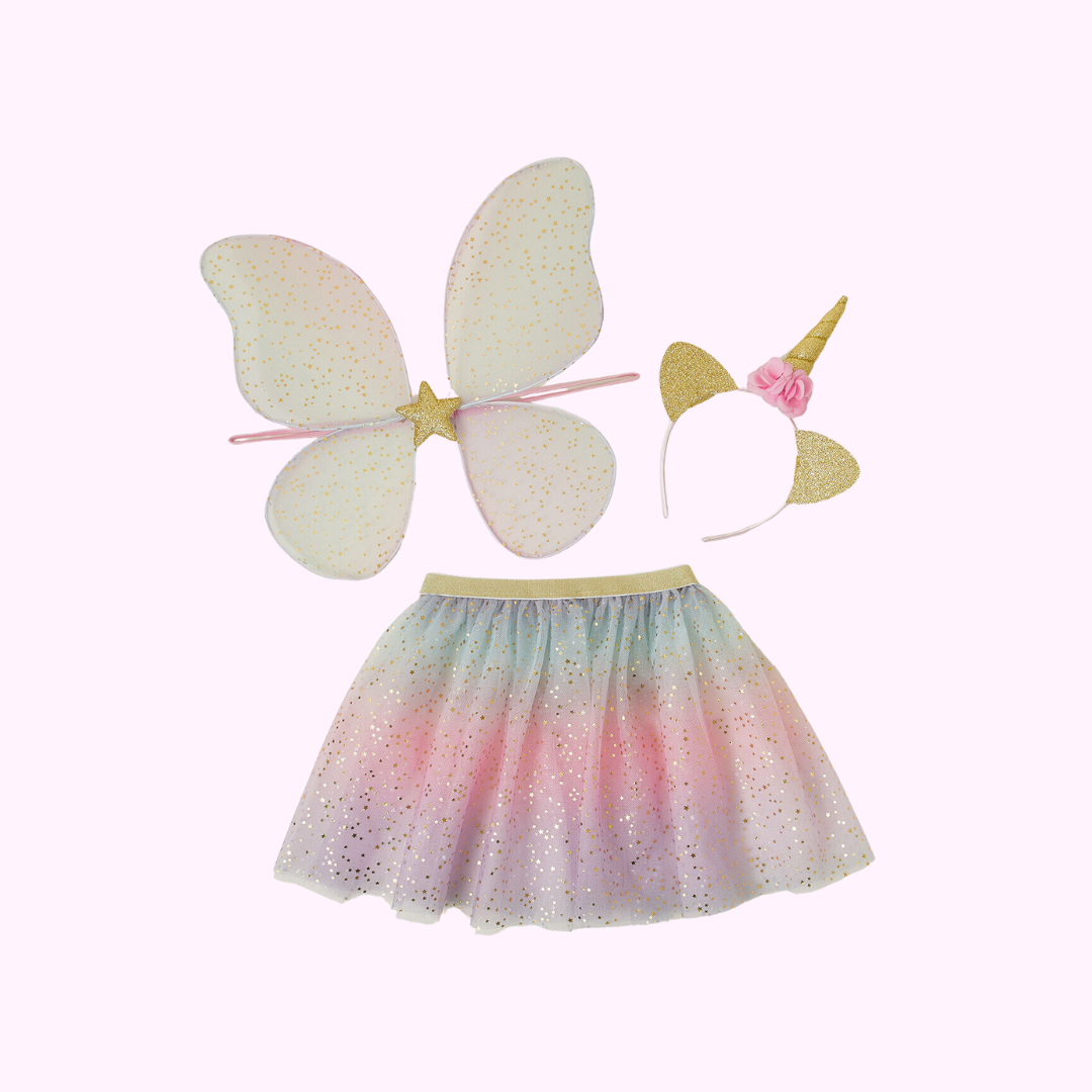 Girls Unicorn Dress Up Set