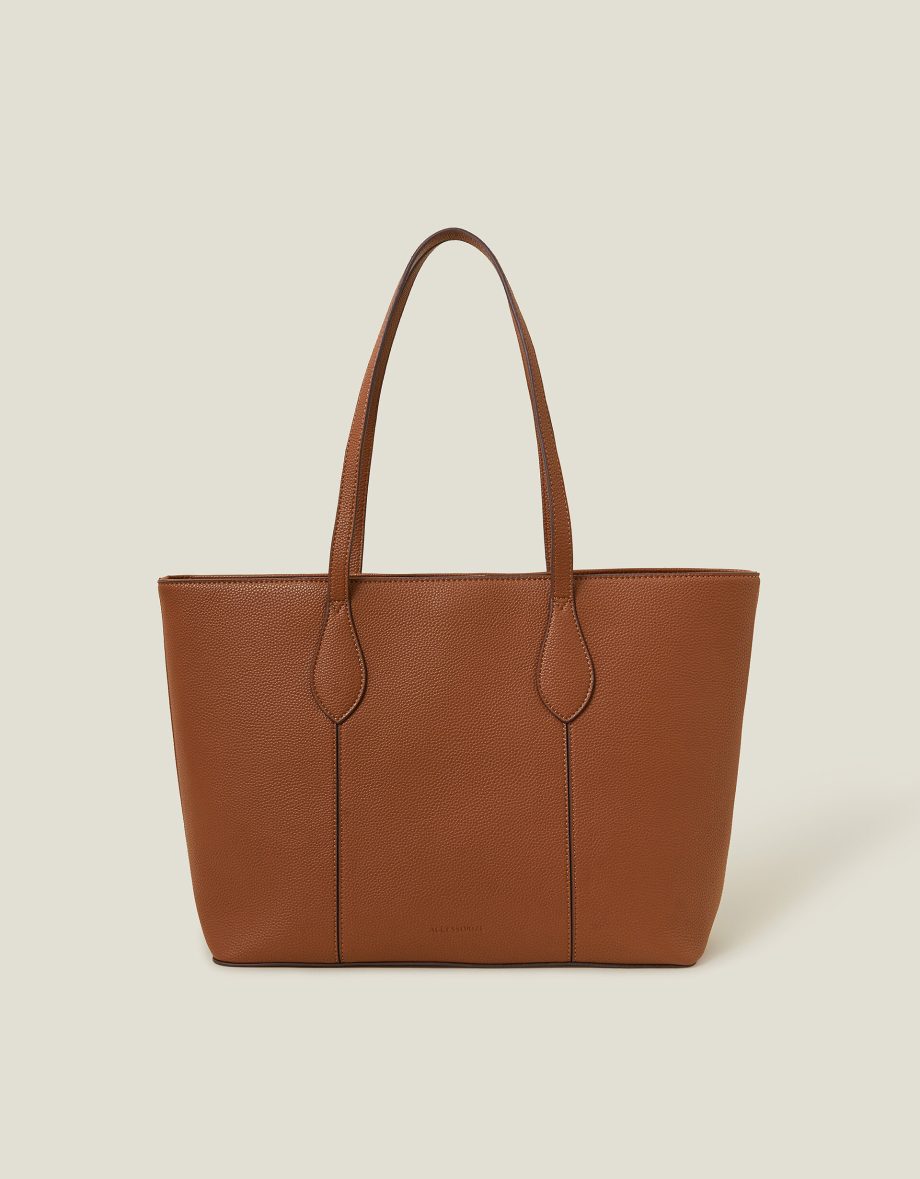 Laptop Tote Bag Tan