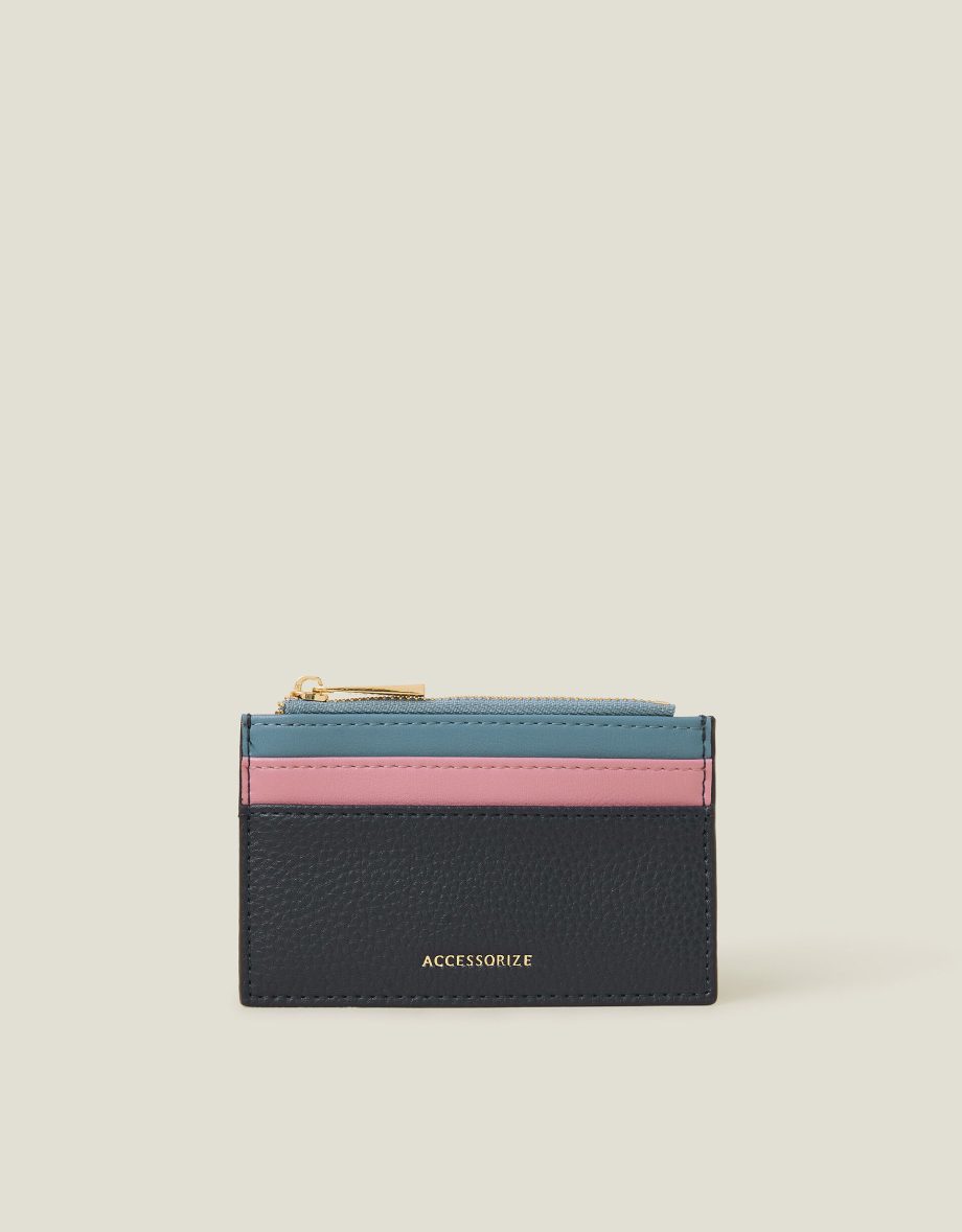 COLOUR BLOCK CARD HOLDER