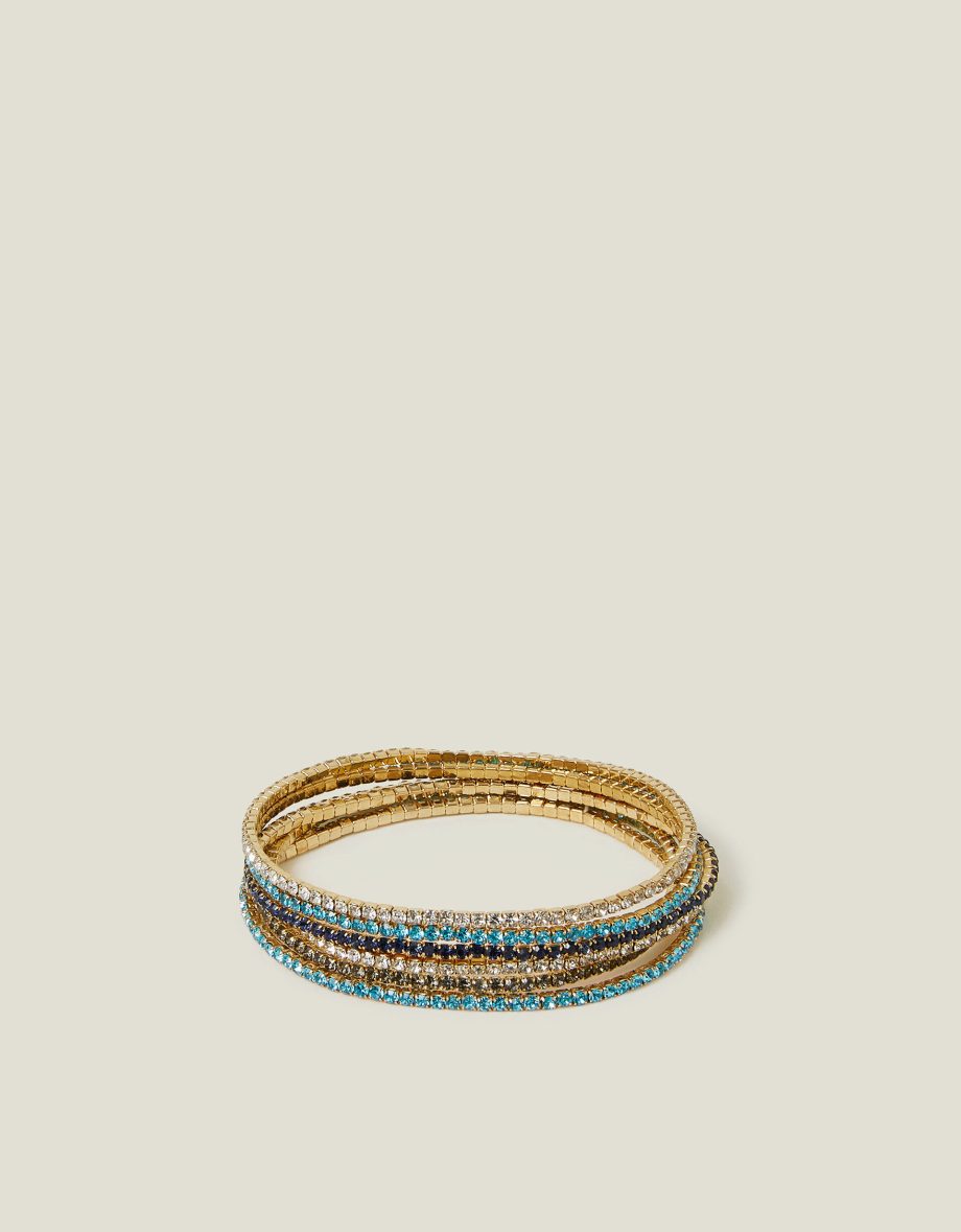 6-PACK CUPCHAIN STRETCH BRACELETS