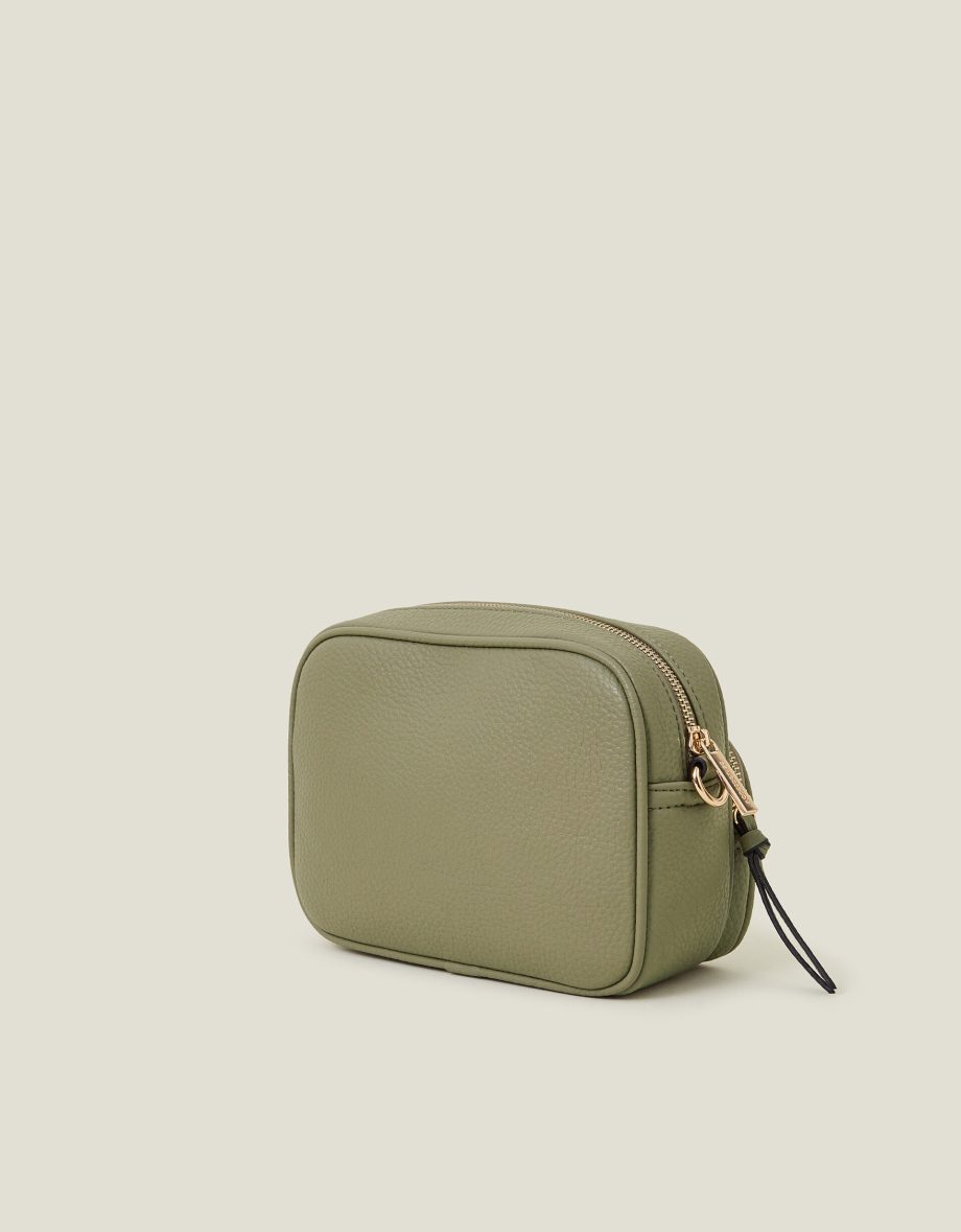 Double Zip Camera Bag Green