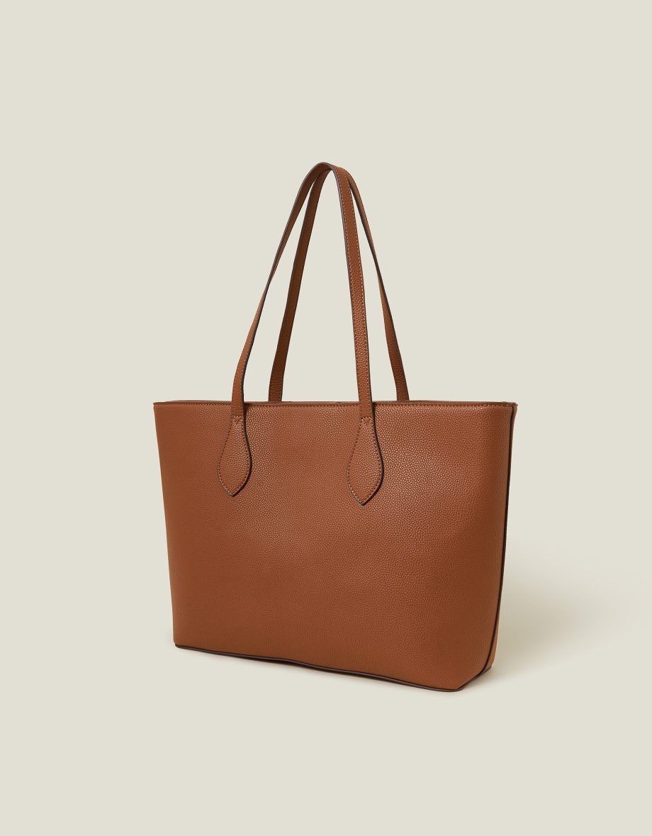 Laptop Tote Bag Tan