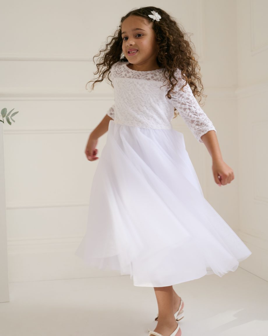 Alberta Communion Maxi Dress White