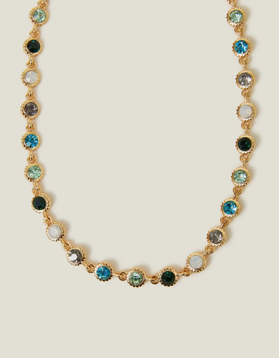 ECLECTIC GEM COLLAR NECKLACE