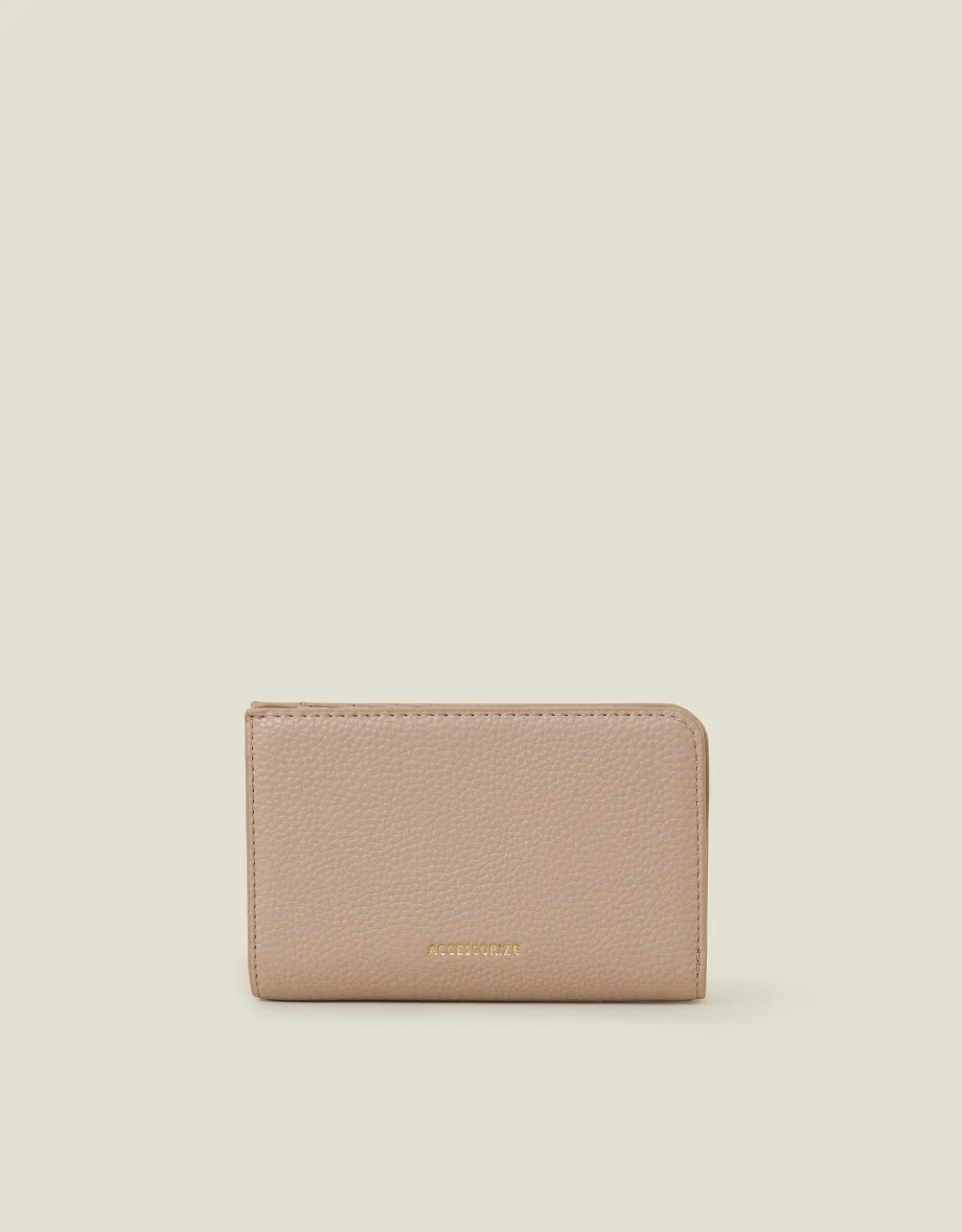 Zip Pocket Purse Mink