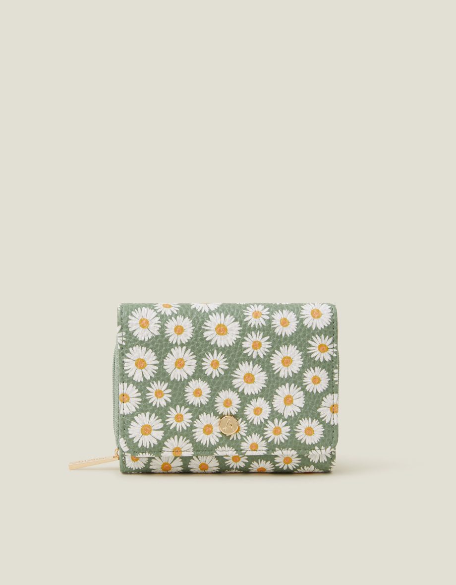 Daisy Print Purse