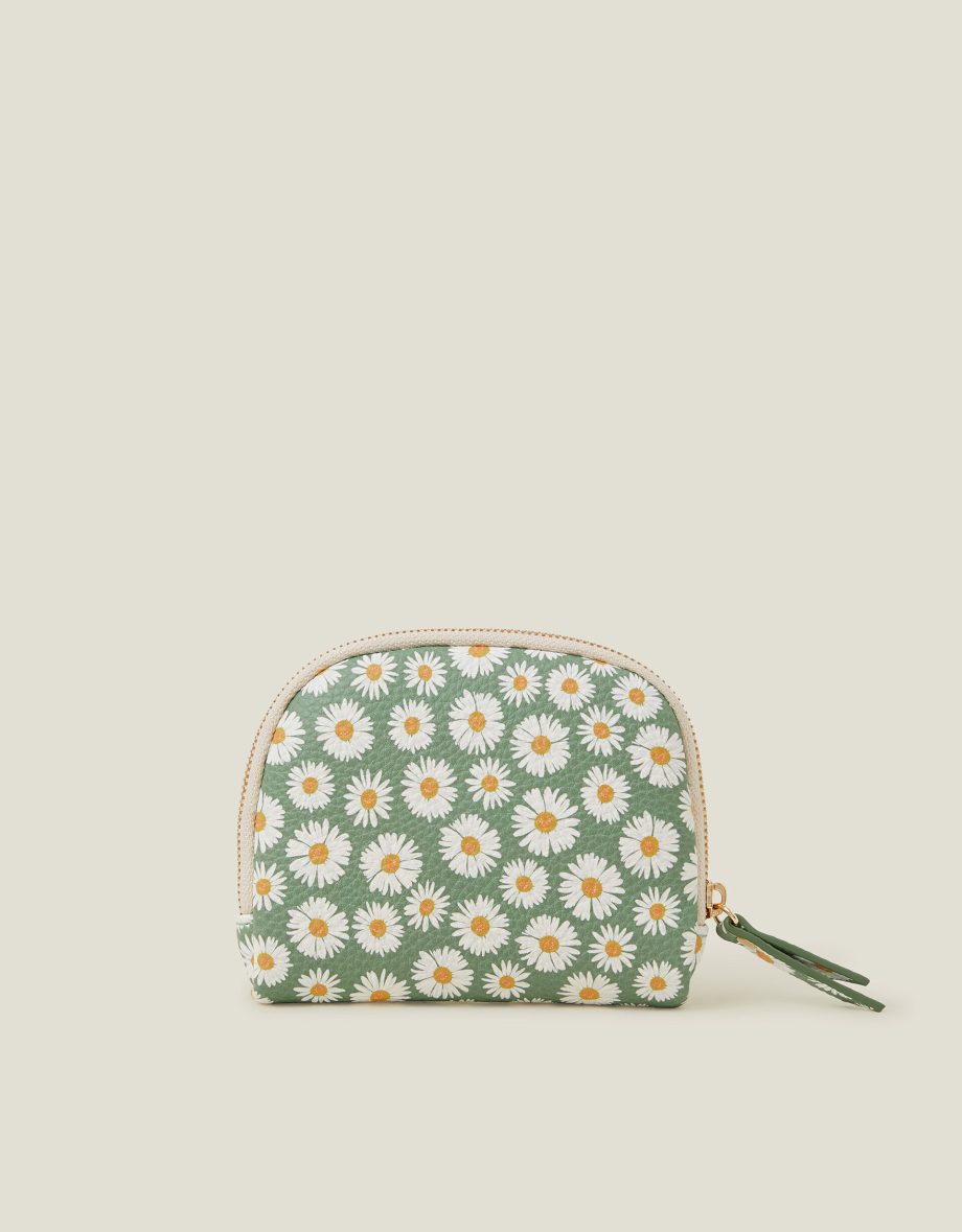 Daisy Print Coin Purse