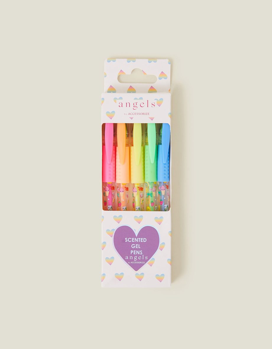 5-PACK GIRLS SCENTED GEL PENS