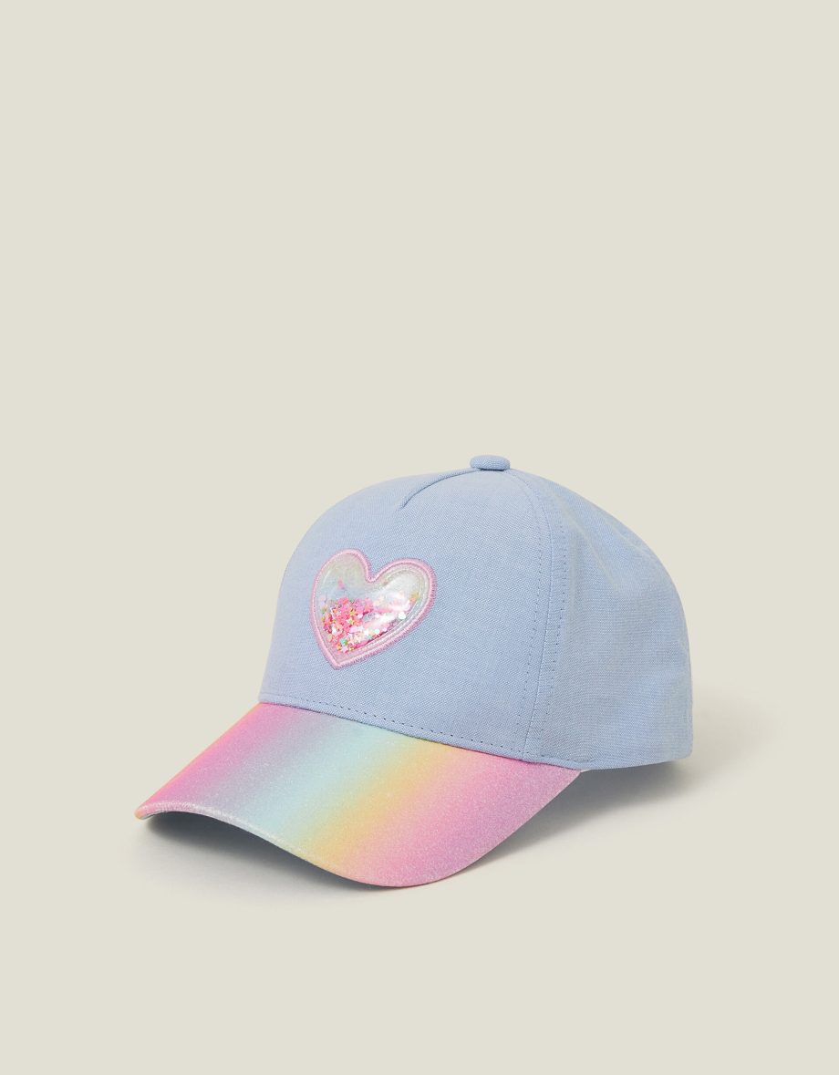 GIRLS SHAKE GLITTER CAP MULTI