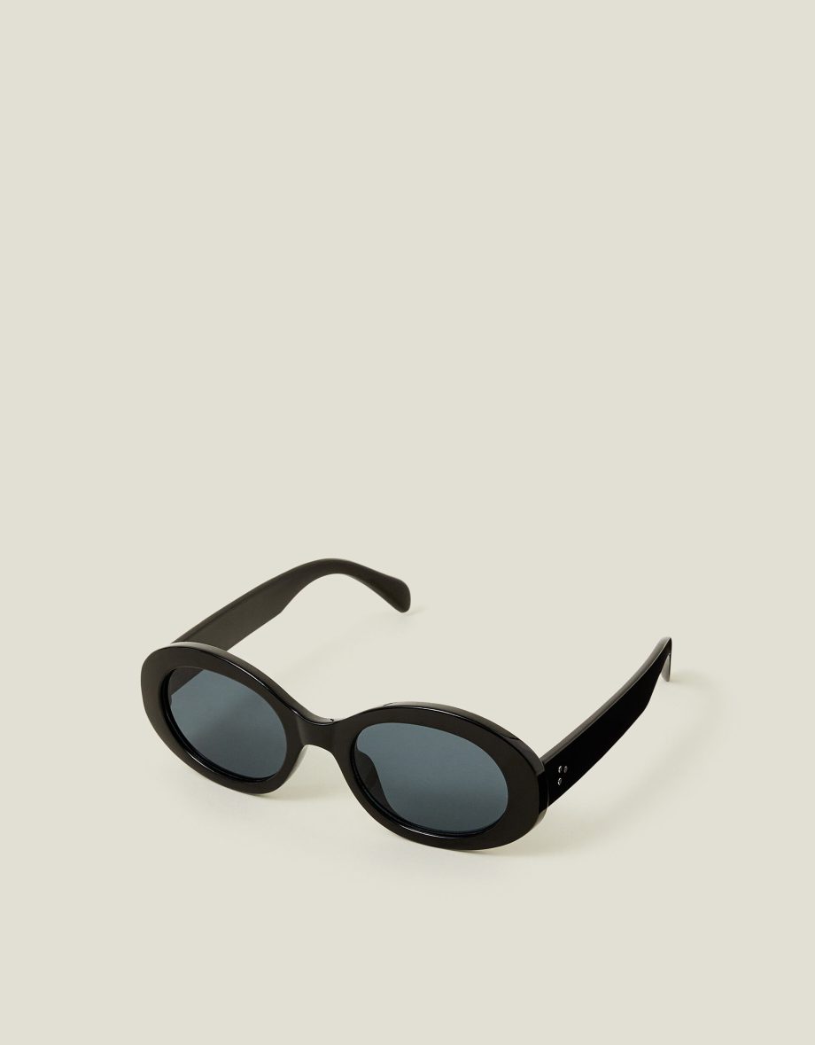 CHUNKY OVAL SUNGLASSES