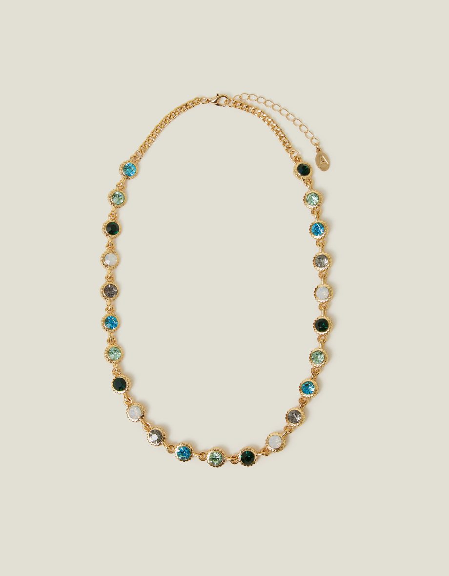 ECLECTIC GEM COLLAR NECKLACE