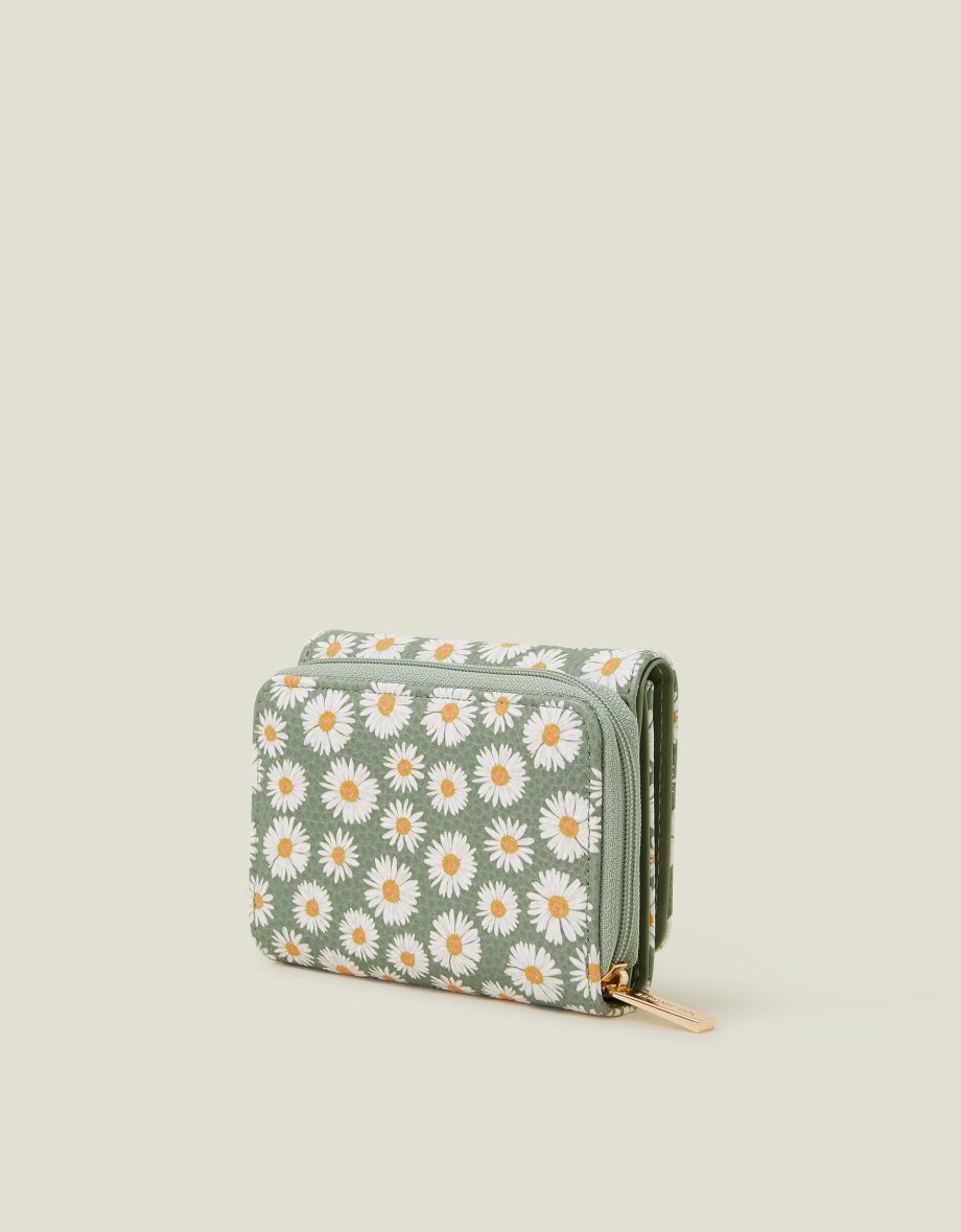 Daisy Print Purse