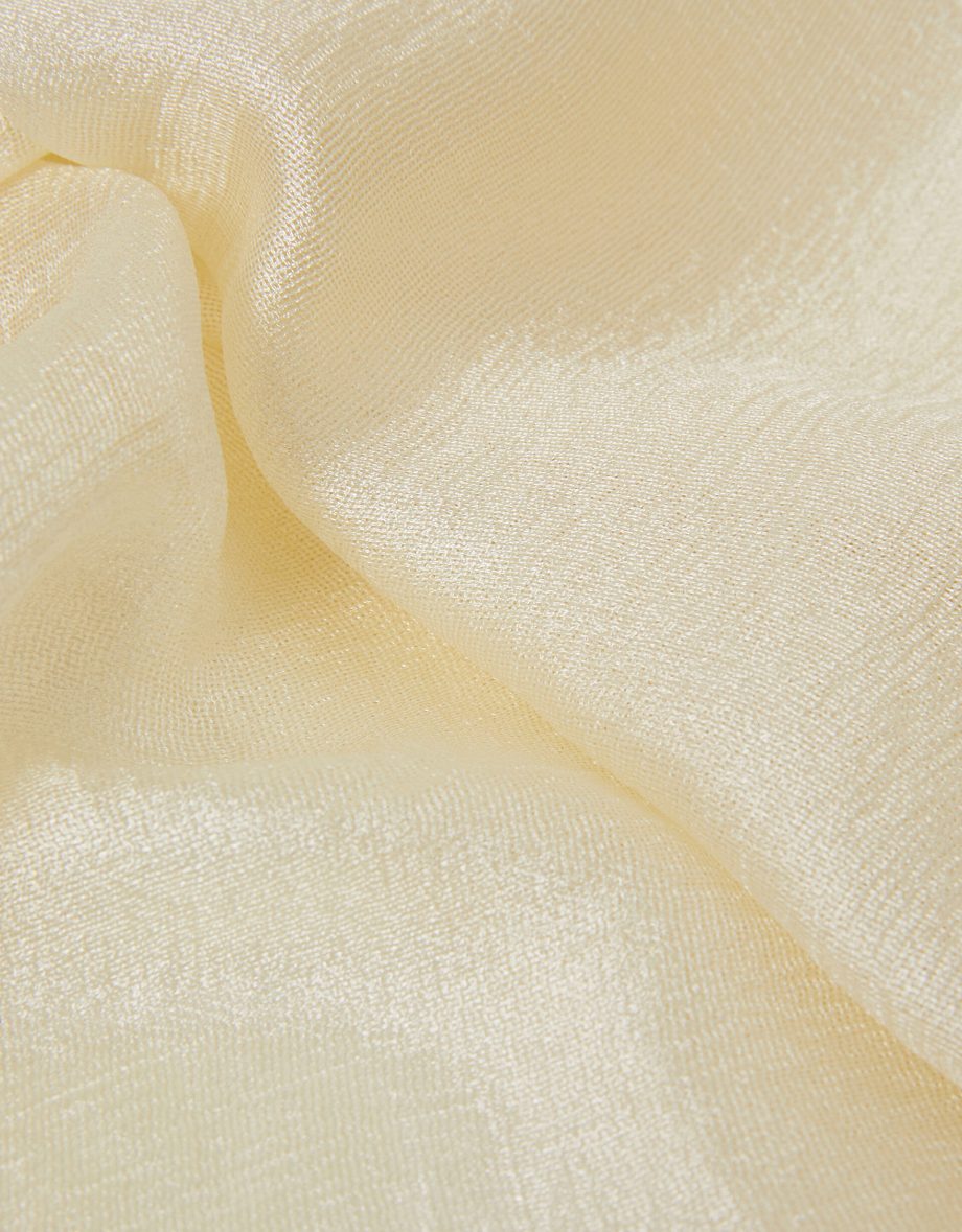 LIGHTWEIGHT SHIMMER SCARF IVORY