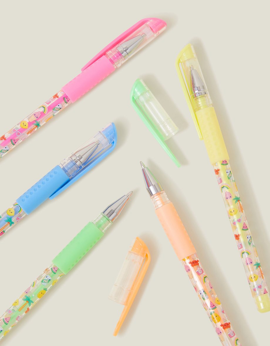 5-PACK GIRLS SCENTED GEL PENS