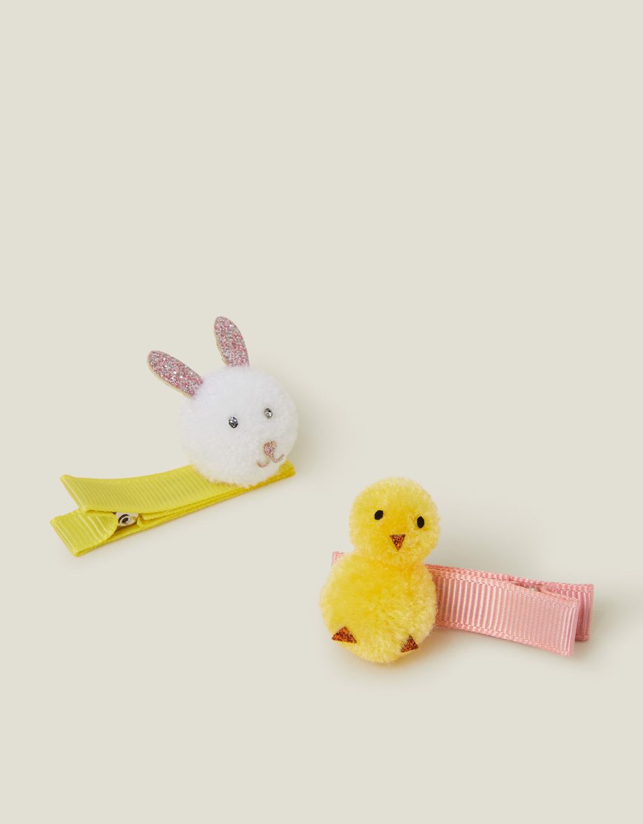 2-PACK GIRLS EASTER HAIR CLIPS