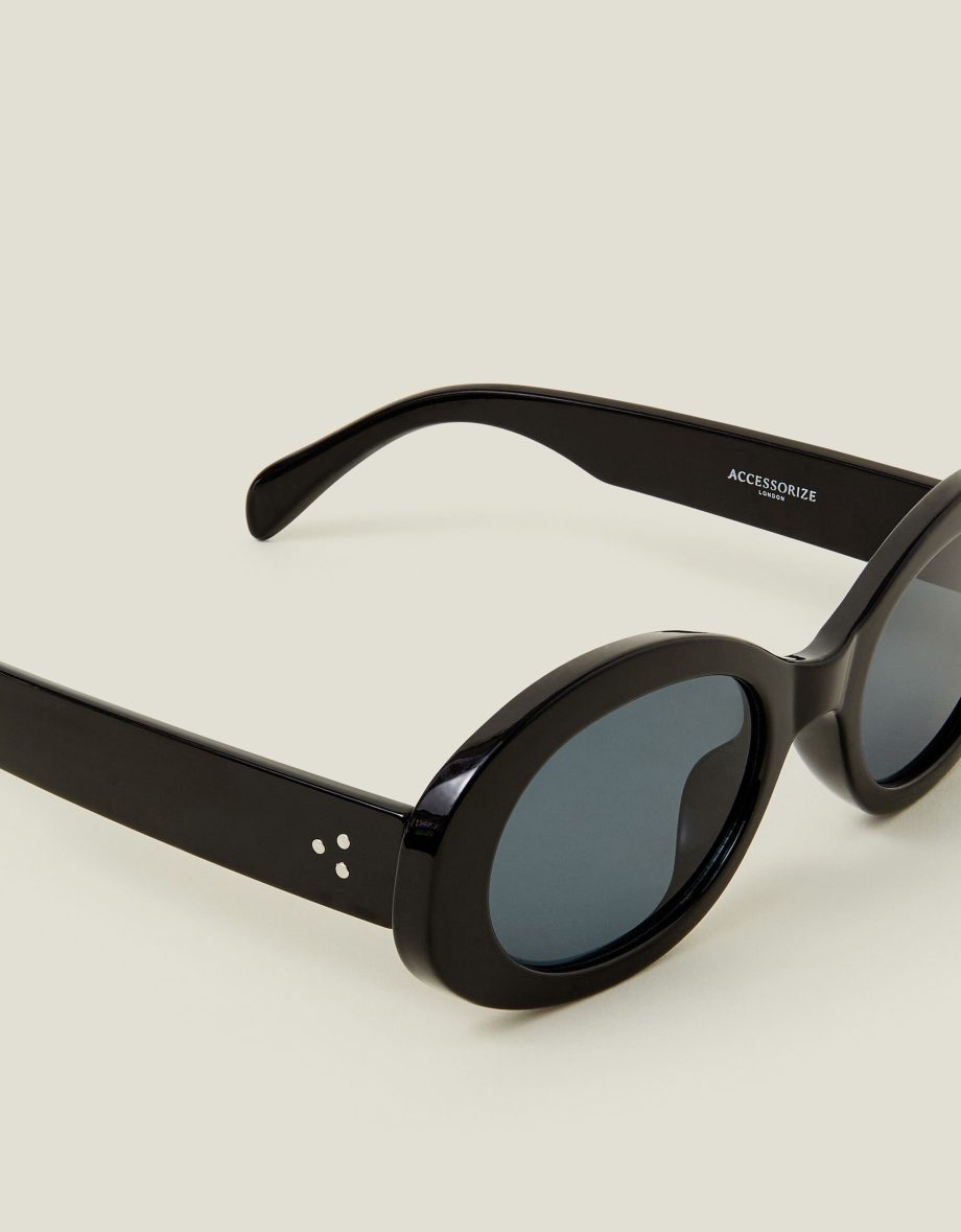 CHUNKY OVAL SUNGLASSES