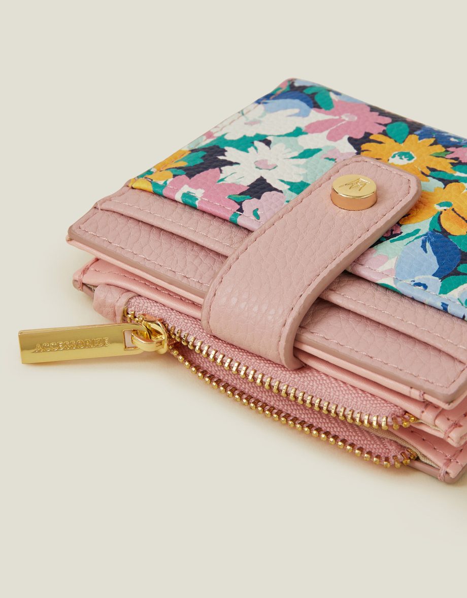 Floral Fold-Out Card Holder