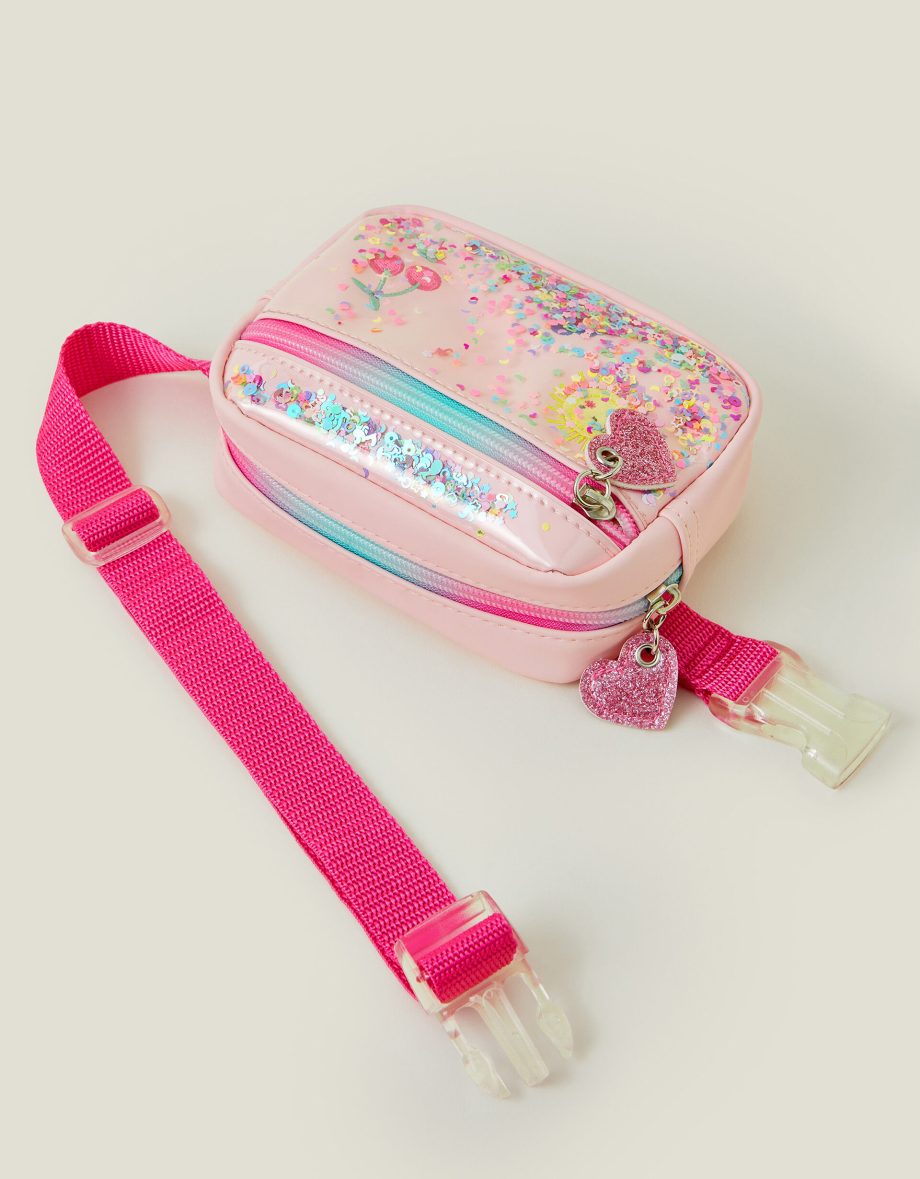 GIRLS SEQUIN CONFETTI BELT BAG