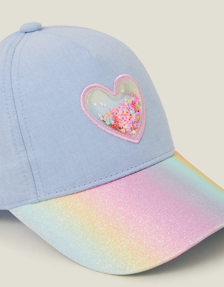 GIRLS SHAKE GLITTER CAP MULTI