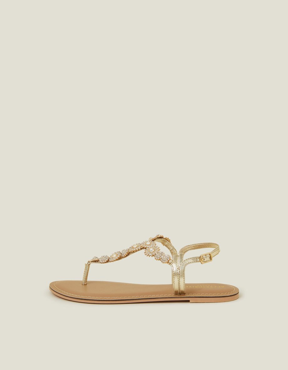 ROME SPARKLE SANDALS GOLD