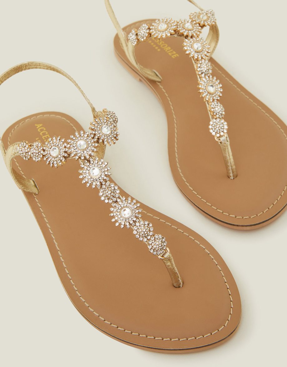 ROME SPARKLE SANDALS GOLD