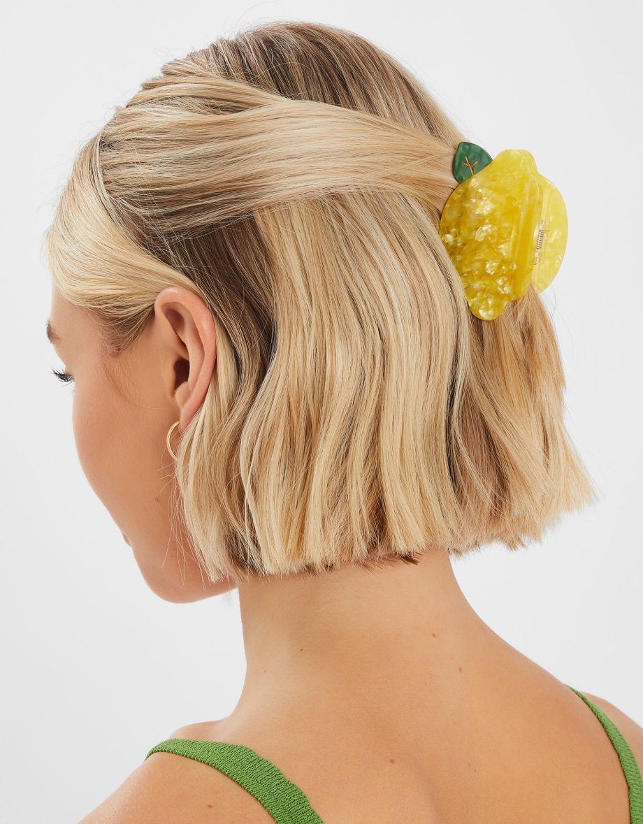 Lemon Claw Clip