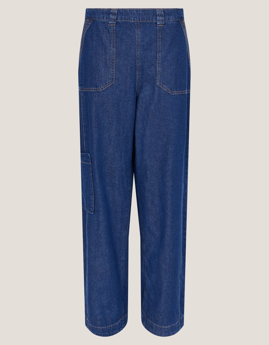 Harper Utility Jeans Blue