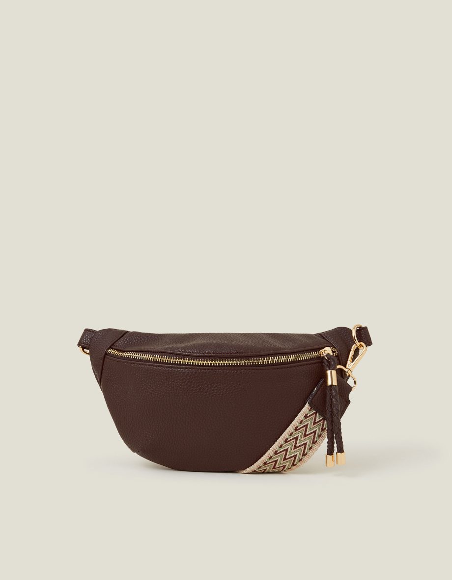 SLING BUM BAG BROWN