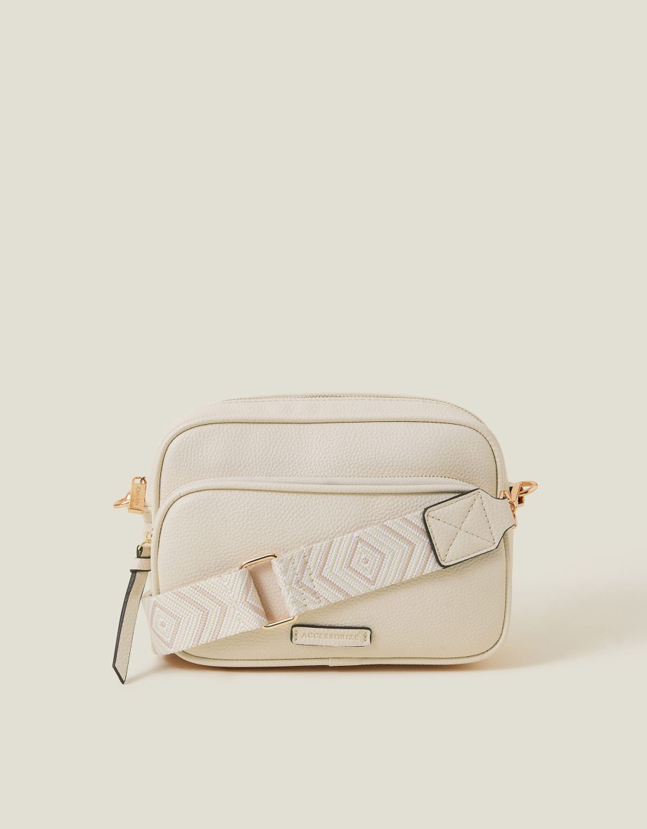 DINA DOUBLE ZIP CROSS-BODY BAG