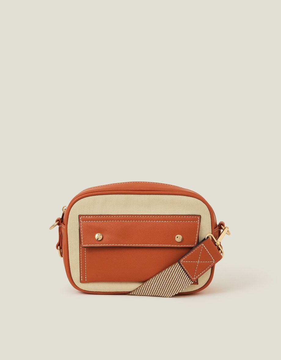 UTILITY CANVAS CROSS-BODY BAG