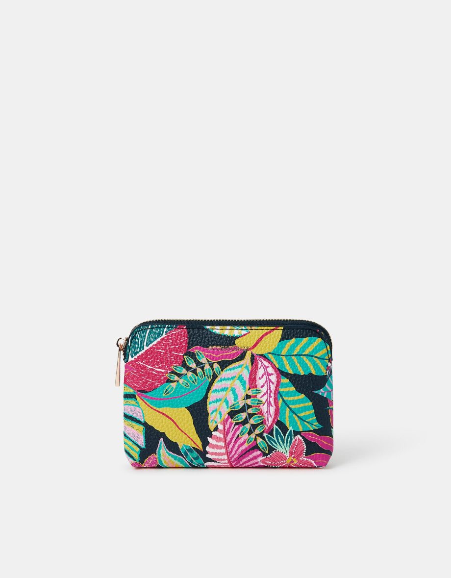 TROPICAL PRINT COIN PURSE