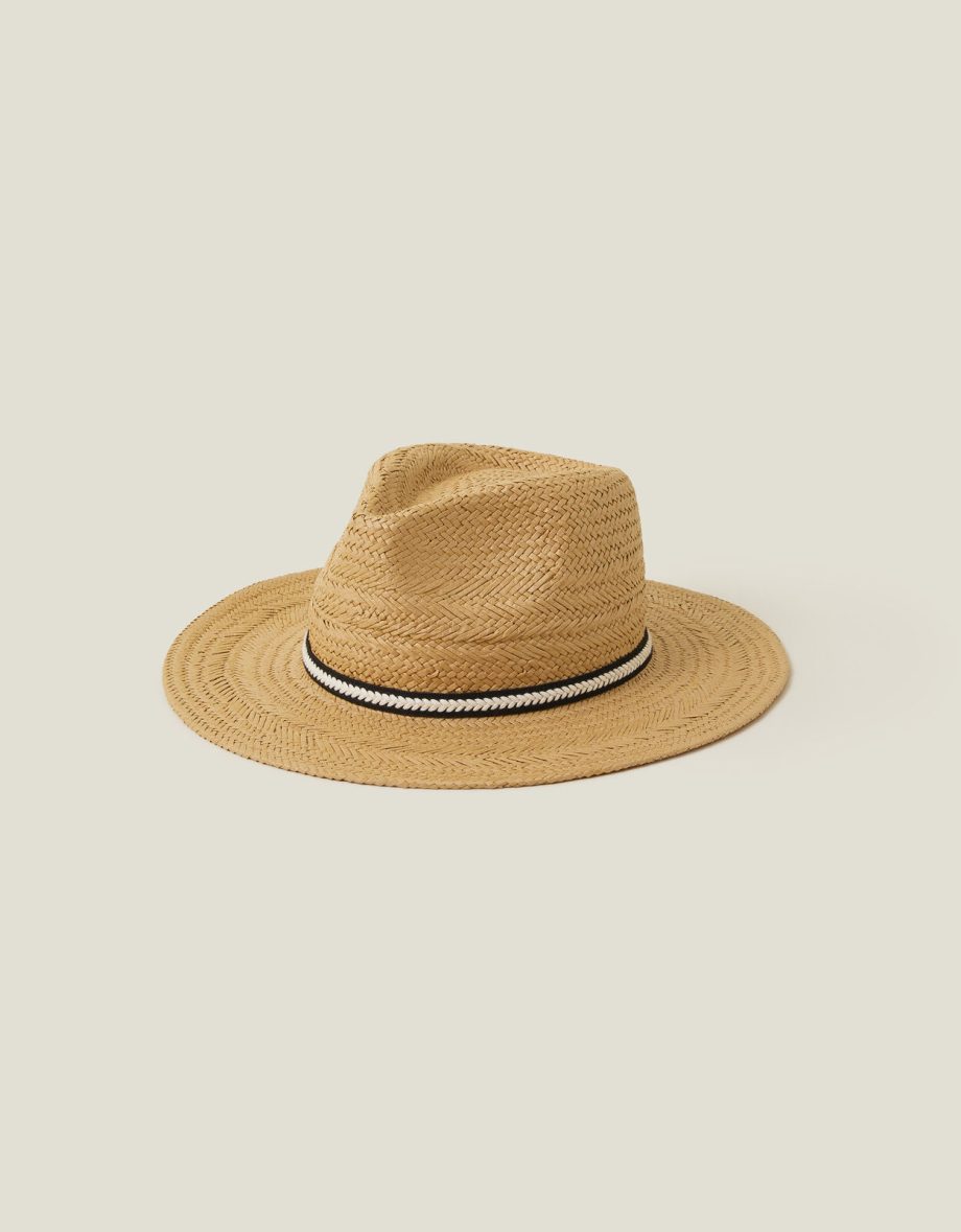 MONOTONE TRIM TRILBY TAN