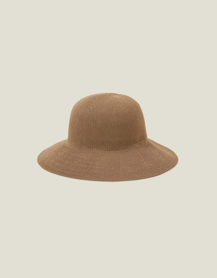 PACKABLE BUCKET HAT TAN